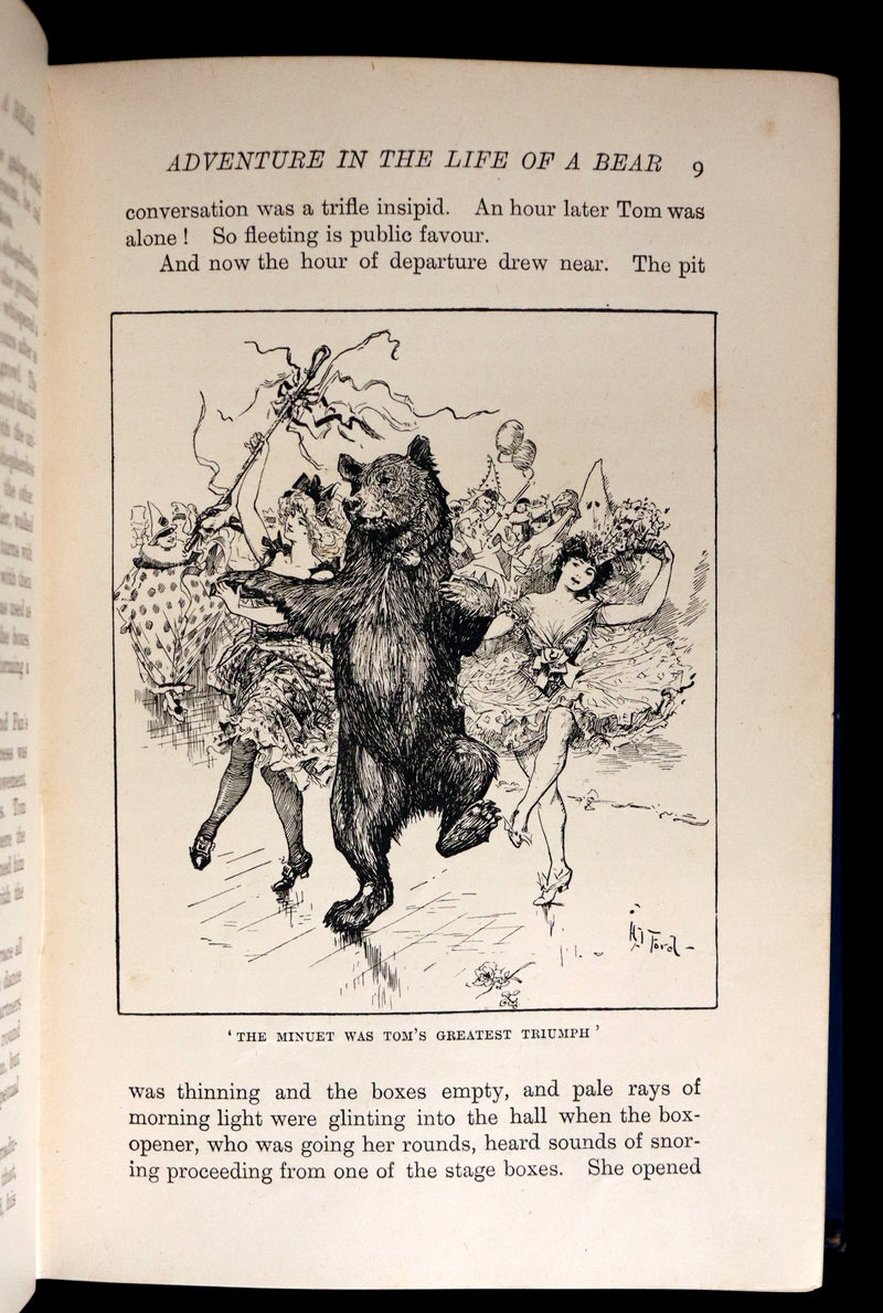 1896 First Edition Book - The Animal Story Book by Andrew Lang Illustrated by H. J. FORD.