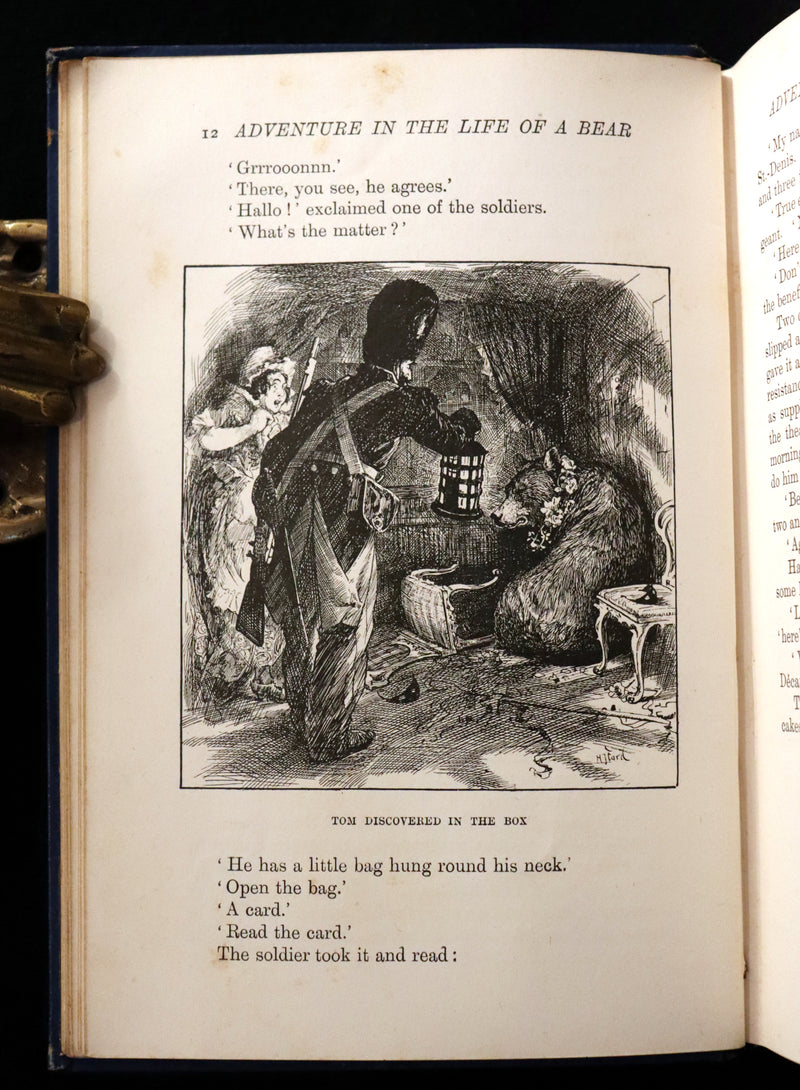 1896 First Edition Book - The Animal Story Book by Andrew Lang Illustrated by H. J. FORD.