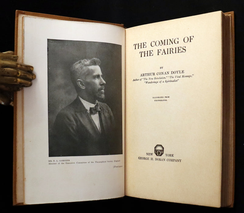 1922 Scarce First Edition on Cottingley FAIRIES - Arthur Conan DOYLE - The Coming of the Fairies.