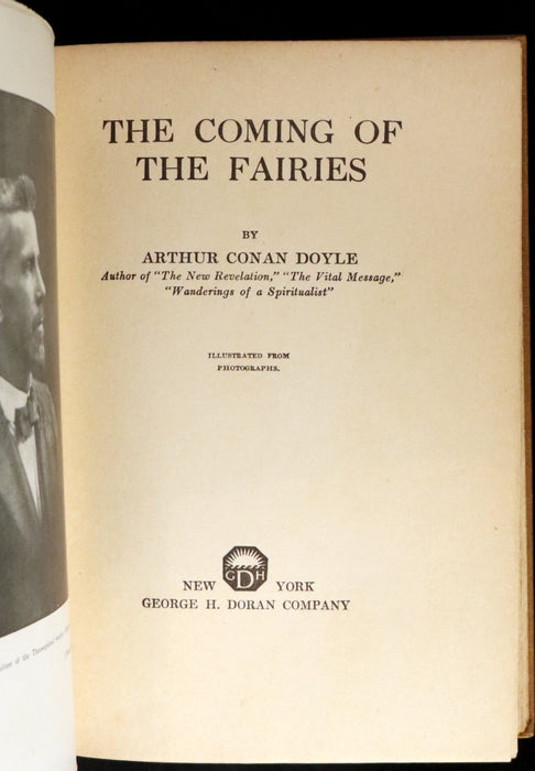 1922 Scarce First Edition on Cottingley FAIRIES - Arthur Conan DOYLE - The Coming of the Fairies.