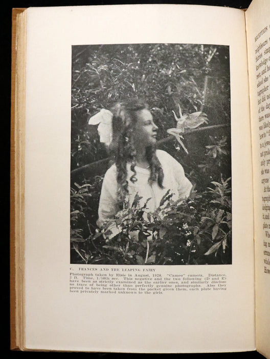 1922 Scarce First Edition on Cottingley FAIRIES - Arthur Conan DOYLE - The Coming of the Fairies.