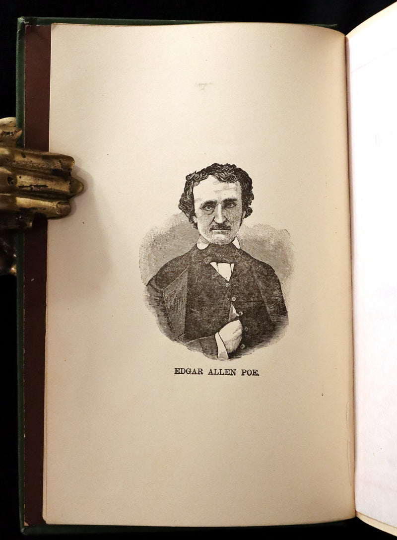 1882 Rare Book - Poems of EDGAR ALLAN POE with a full and impartial Memoir of the Poet.