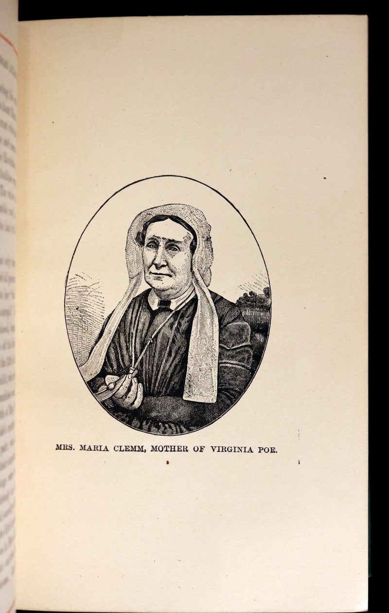 1882 Rare Book - Poems of EDGAR ALLAN POE with a full and impartial Memoir of the Poet.