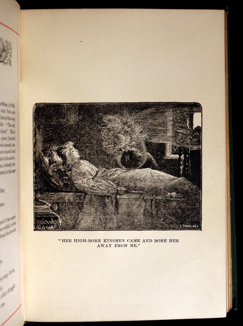 1882 Rare Book - Poems of EDGAR ALLAN POE with a full and impartial Memoir of the Poet.