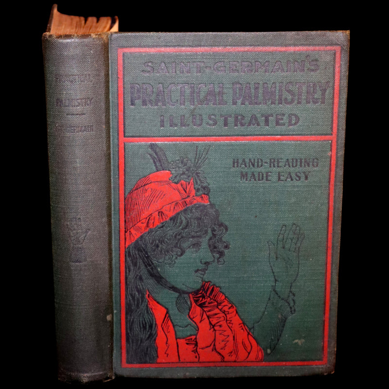 1897 Scarce Book - Practical Palmistry - CHIROMANCY by Edgar de Valcourt-Vermont (Comte C. de Saint-Germain).