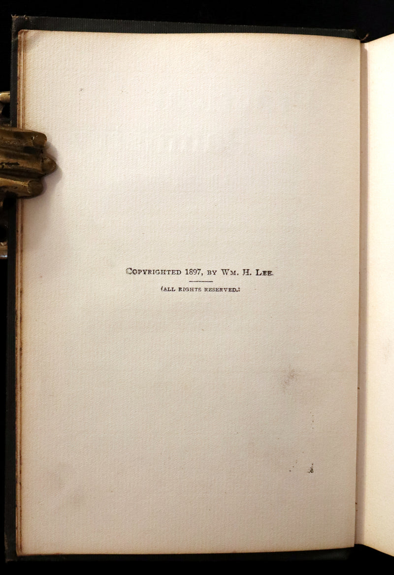 1897 Scarce Book - Practical Palmistry - CHIROMANCY by Edgar de Valcourt-Vermont (Comte C. de Saint-Germain).
