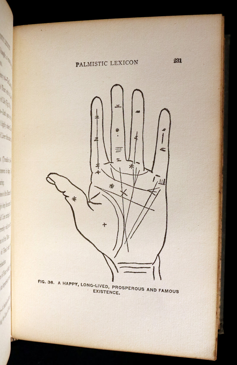 1897 Scarce Book - Practical Palmistry - CHIROMANCY by Edgar de Valcourt-Vermont (Comte C. de Saint-Germain).