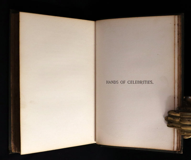 1897 Scarce Book - Practical Palmistry - CHIROMANCY by Edgar de Valcourt-Vermont (Comte C. de Saint-Germain).