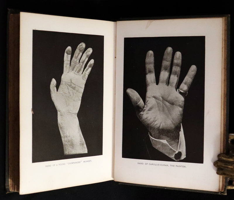 1897 Scarce Book - Practical Palmistry - CHIROMANCY by Edgar de Valcourt-Vermont (Comte C. de Saint-Germain).