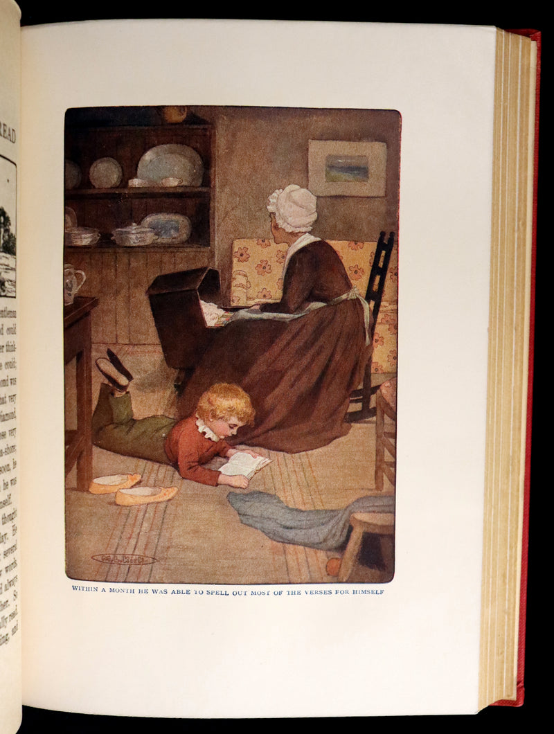 1909 Rare Book - AT THE BACK OF THE NORTH WIND Illustrated by Maria L. Kirk.