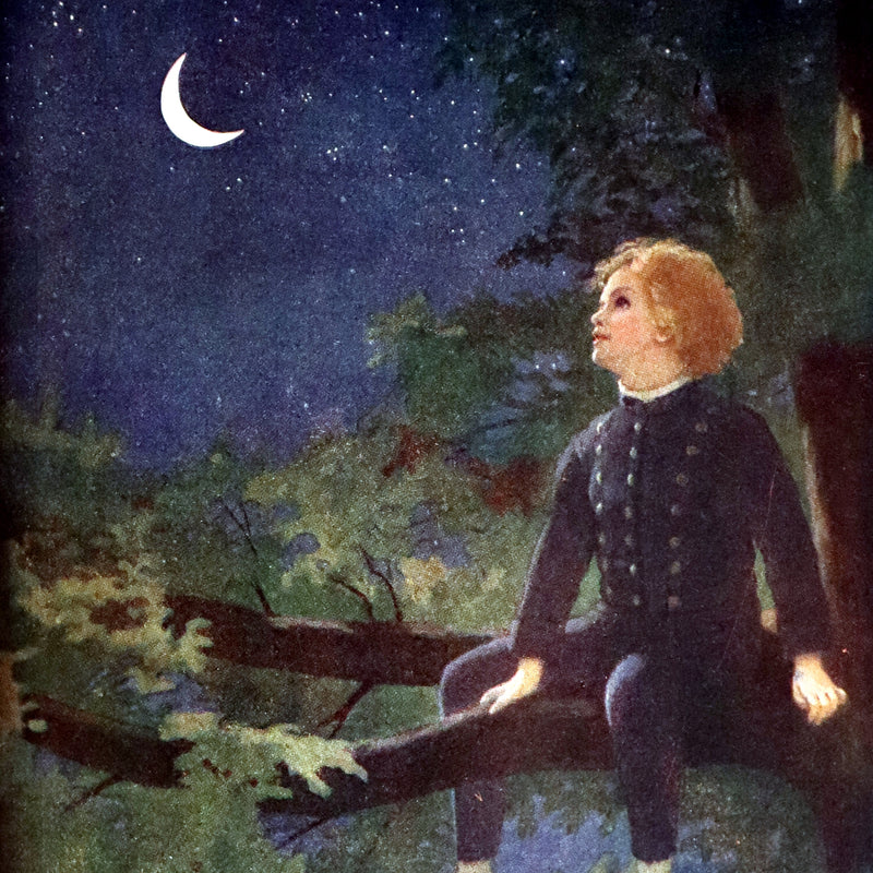 1909 Rare Book - AT THE BACK OF THE NORTH WIND Illustrated by Maria L. Kirk.