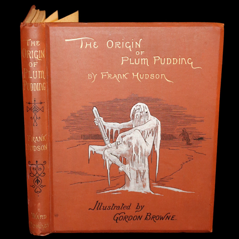 1890 Scarce Book - THE ORIGIN OF PLUM PUDDING WITH OTHER FAIRY TALES Illustrated by Gordon Browne.