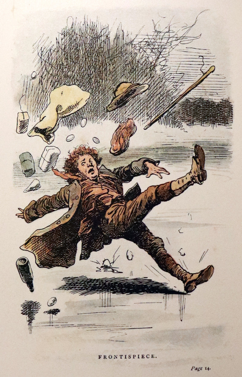 1890 Scarce Book - THE ORIGIN OF PLUM PUDDING WITH OTHER FAIRY TALES Illustrated by Gordon Browne.