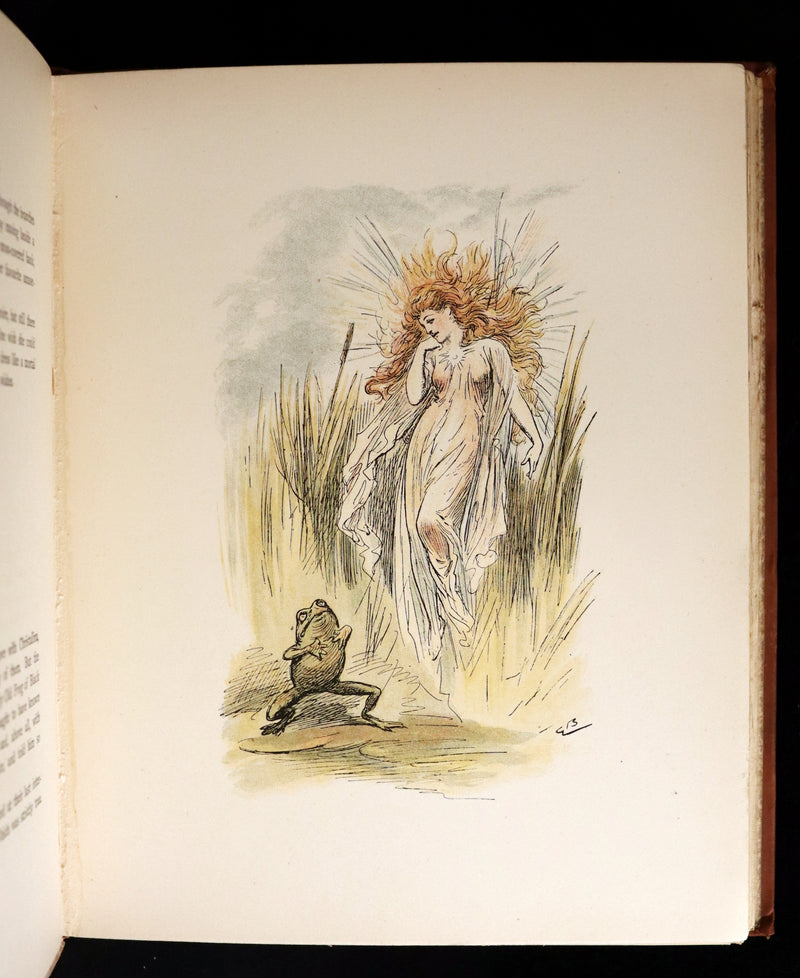 1890 Scarce Book - THE ORIGIN OF PLUM PUDDING WITH OTHER FAIRY TALES Illustrated by Gordon Browne.