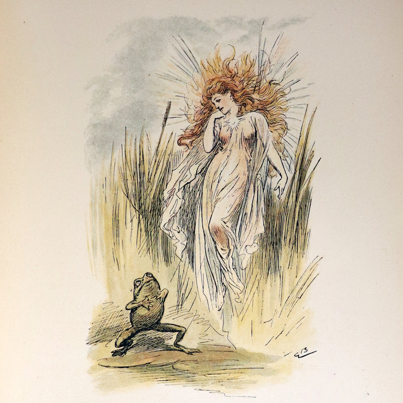 1890 Scarce Book - THE ORIGIN OF PLUM PUDDING WITH OTHER FAIRY TALES Illustrated by Gordon Browne.