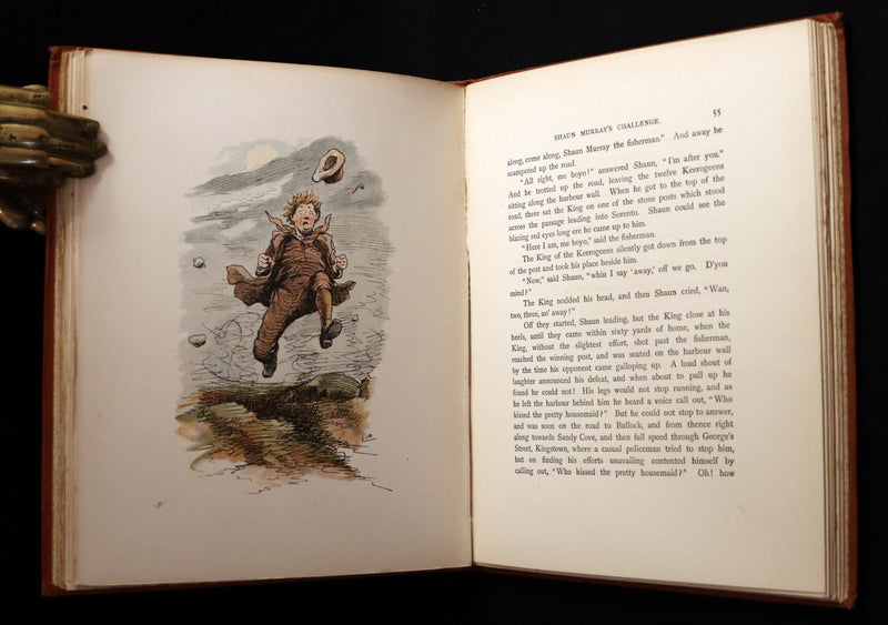 1890 Scarce Book - THE ORIGIN OF PLUM PUDDING WITH OTHER FAIRY TALES Illustrated by Gordon Browne.