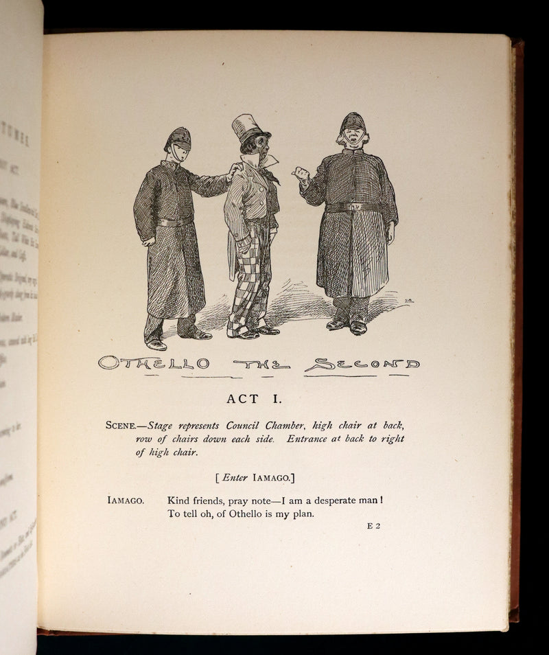 1890 Scarce Book - THE ORIGIN OF PLUM PUDDING WITH OTHER FAIRY TALES Illustrated by Gordon Browne.