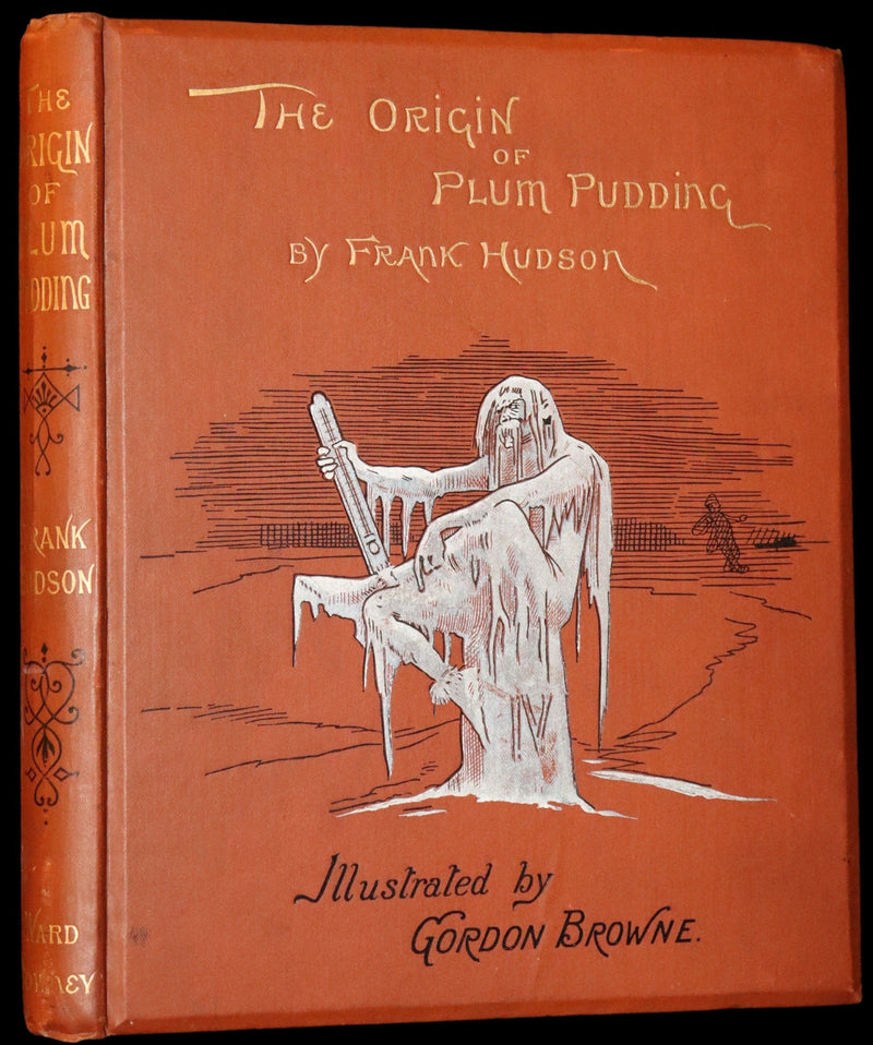 1890 Scarce Book - THE ORIGIN OF PLUM PUDDING WITH OTHER FAIRY TALES Illustrated by Gordon Browne.