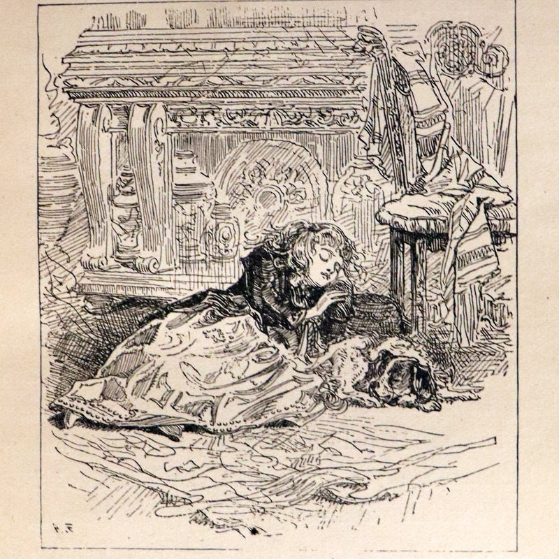 1880 Scarce Victorian Book - The Princess Idleways Fairy Story by Mrs. Hays. Illustrated.