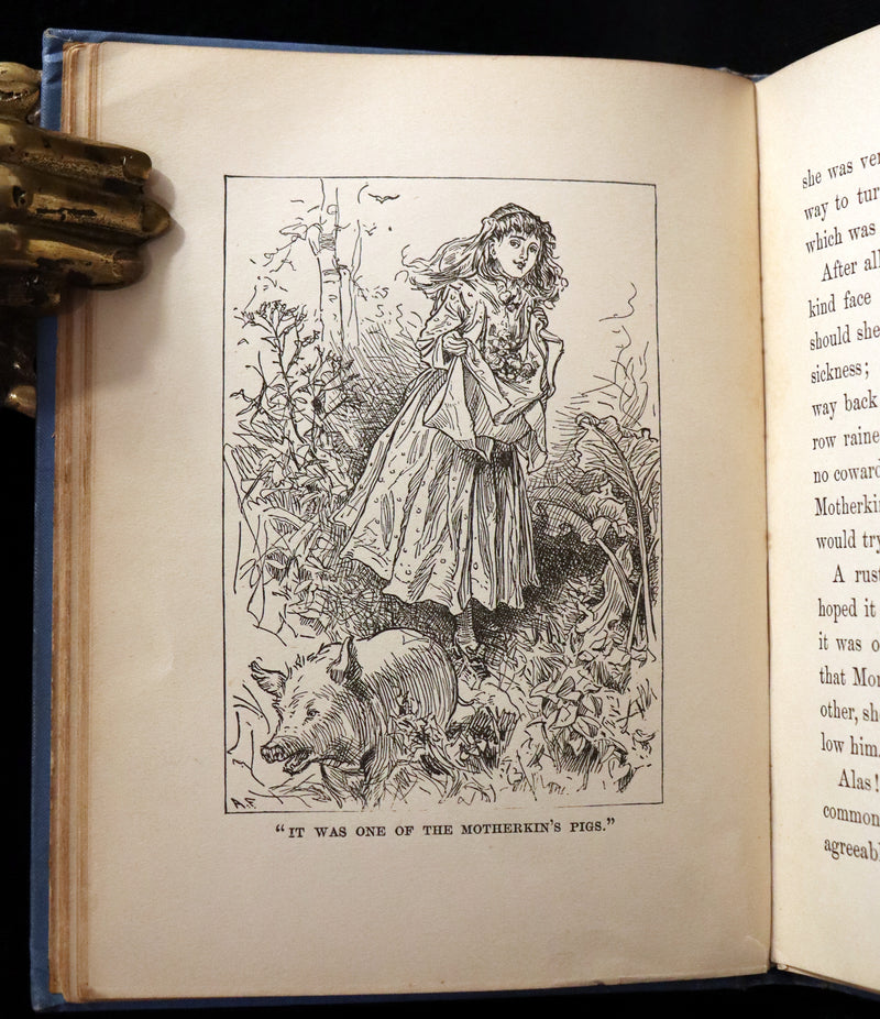 1880 Scarce Victorian Book - The Princess Idleways Fairy Story by Mrs. Hays. Illustrated.