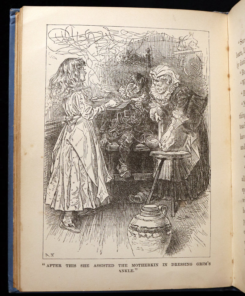 1880 Scarce Victorian Book - The Princess Idleways Fairy Story by Mrs. Hays. Illustrated.