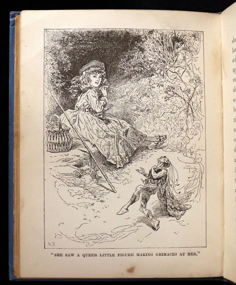 1880 Scarce Victorian Book - The Princess Idleways Fairy Story by Mrs. Hays. Illustrated.