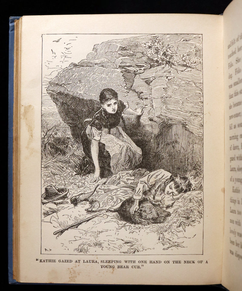 1880 Scarce Victorian Book - The Princess Idleways Fairy Story by Mrs. Hays. Illustrated.