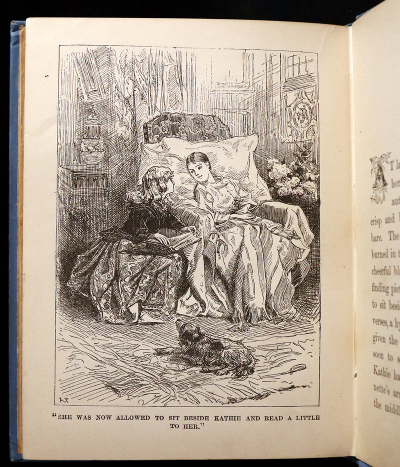 1880 Scarce Victorian Book - The Princess Idleways Fairy Story by Mrs. Hays. Illustrated.