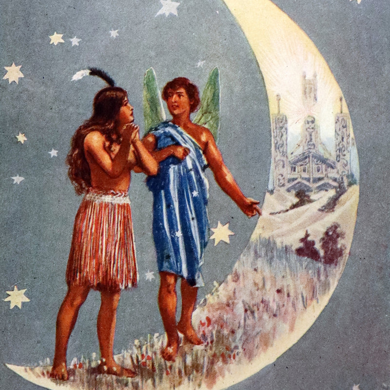 1913 Rare First Edition - MAORILAND FAIRY TALES by Edith Howes - New Zealand Maori Tales.