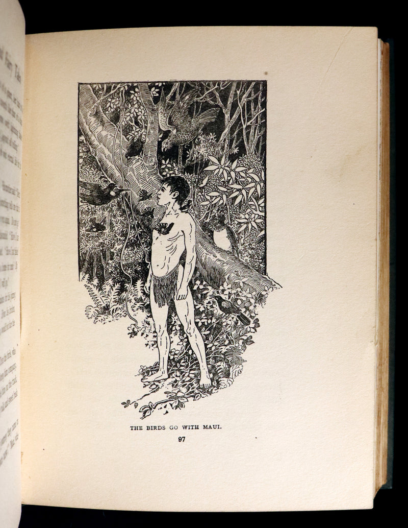1913 Rare First Edition - MAORILAND FAIRY TALES by Edith Howes - New Zealand Maori Tales.