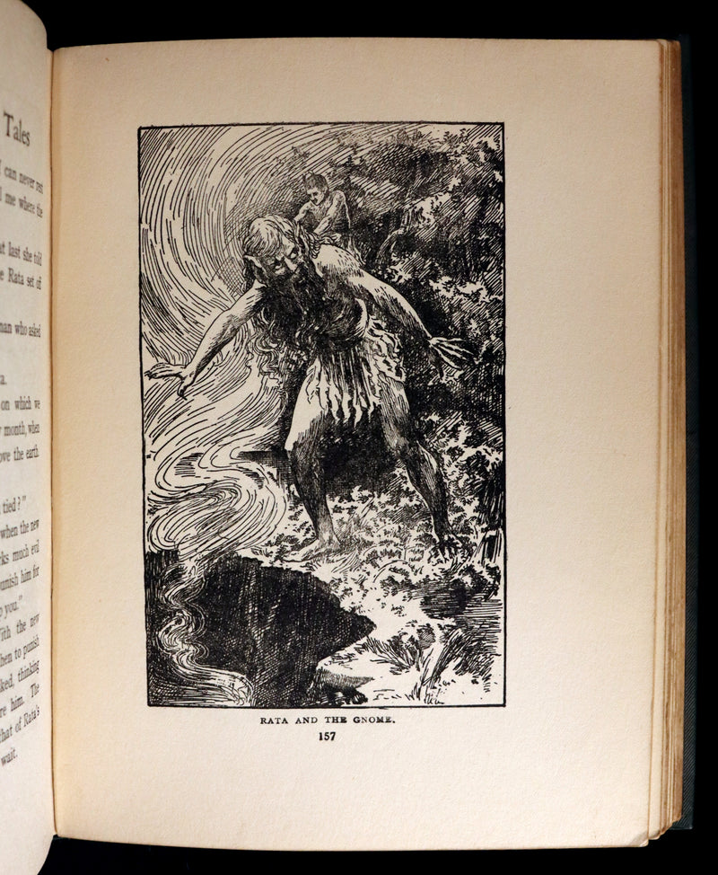 1913 Rare First Edition - MAORILAND FAIRY TALES by Edith Howes - New Zealand Maori Tales.