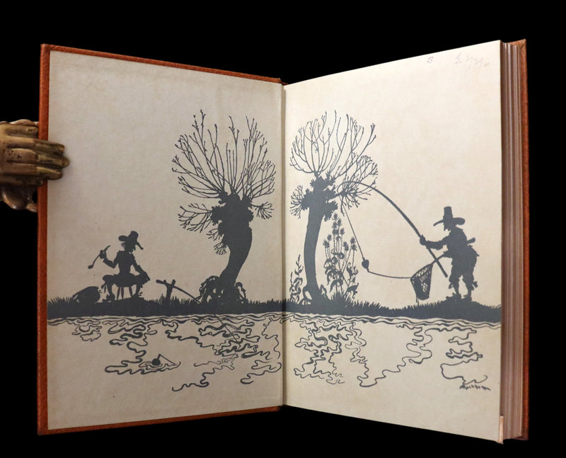 1931 Rare First Edition - THE COMPLEAT ANGLER by Izaak Walton illustrated by Arthur RACKHAM.