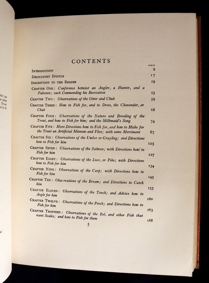1931 Rare First Edition - THE COMPLEAT ANGLER by Izaak Walton illustrated by Arthur RACKHAM.