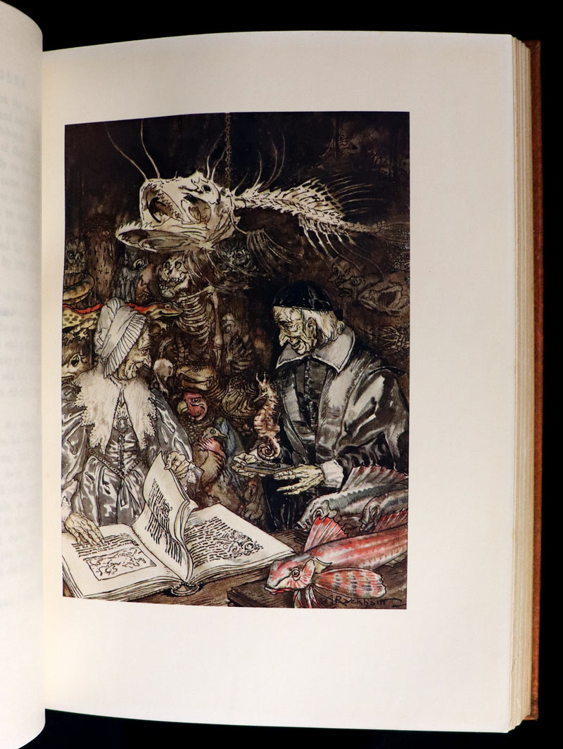 1931 Rare First Edition - THE COMPLEAT ANGLER by Izaak Walton illustrated by Arthur RACKHAM.