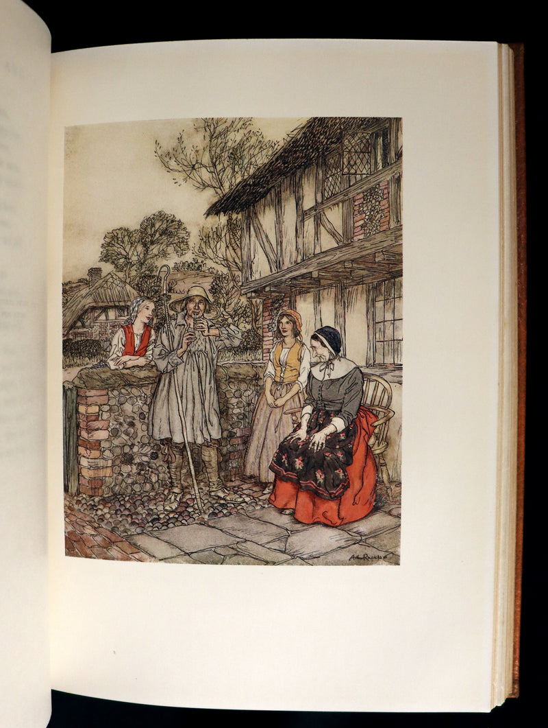 1931 Rare First Edition - THE COMPLEAT ANGLER by Izaak Walton illustrated by Arthur RACKHAM.