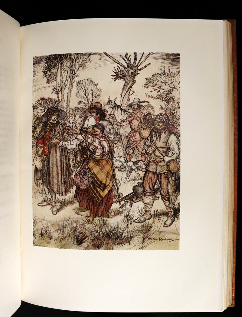 1931 Rare First Edition - THE COMPLEAT ANGLER by Izaak Walton illustrated by Arthur RACKHAM.