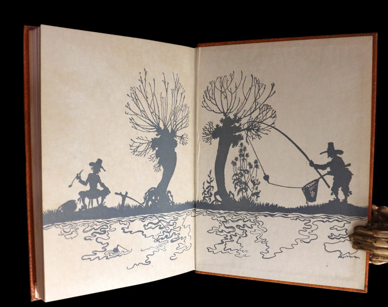 1931 Rare First Edition - THE COMPLEAT ANGLER by Izaak Walton illustrated by Arthur RACKHAM.