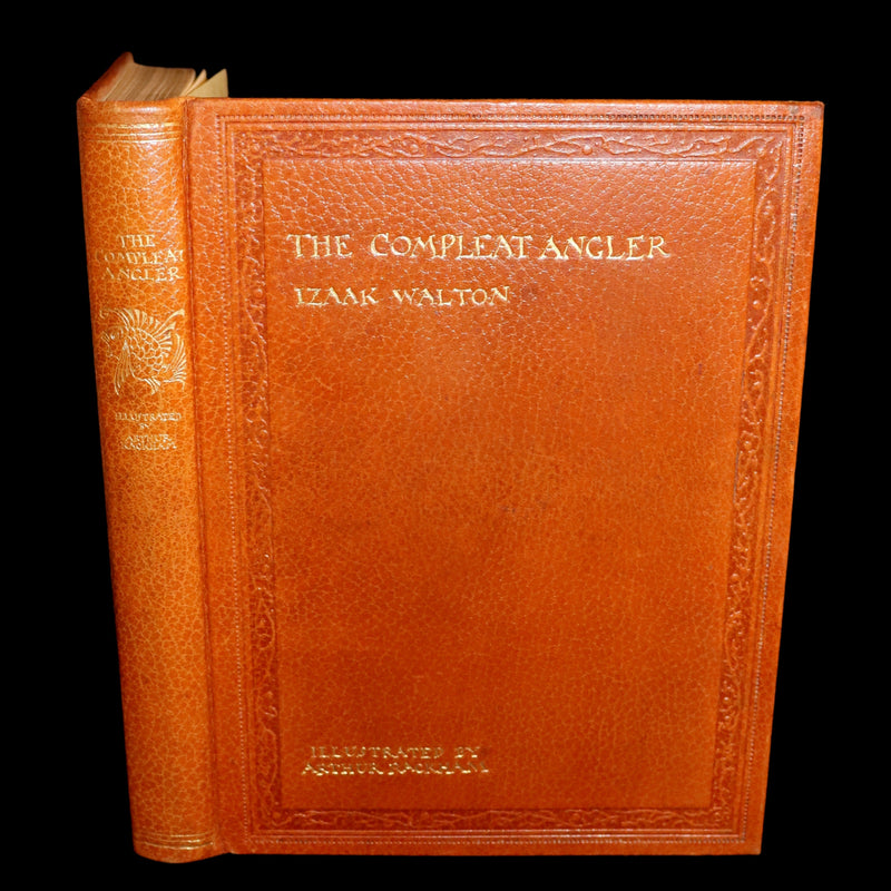 1931 Rare First Edition - THE COMPLEAT ANGLER by Izaak Walton illustrated by Arthur RACKHAM.