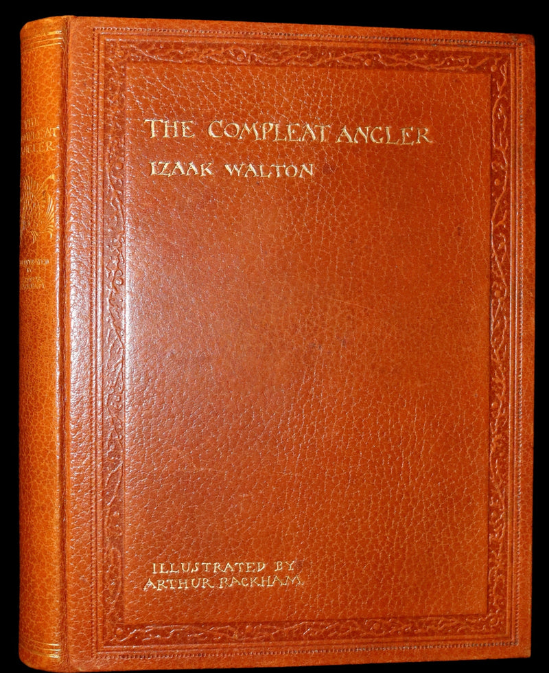 1931 Rare First Edition - THE COMPLEAT ANGLER by Izaak Walton illustrated by Arthur RACKHAM.