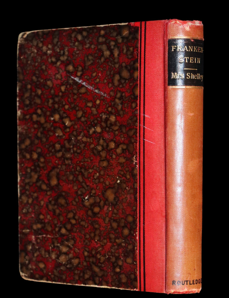 1891 Rare Victorian Book - FRANKENSTEIN or The Modern Prometheus by Mary Shelley.