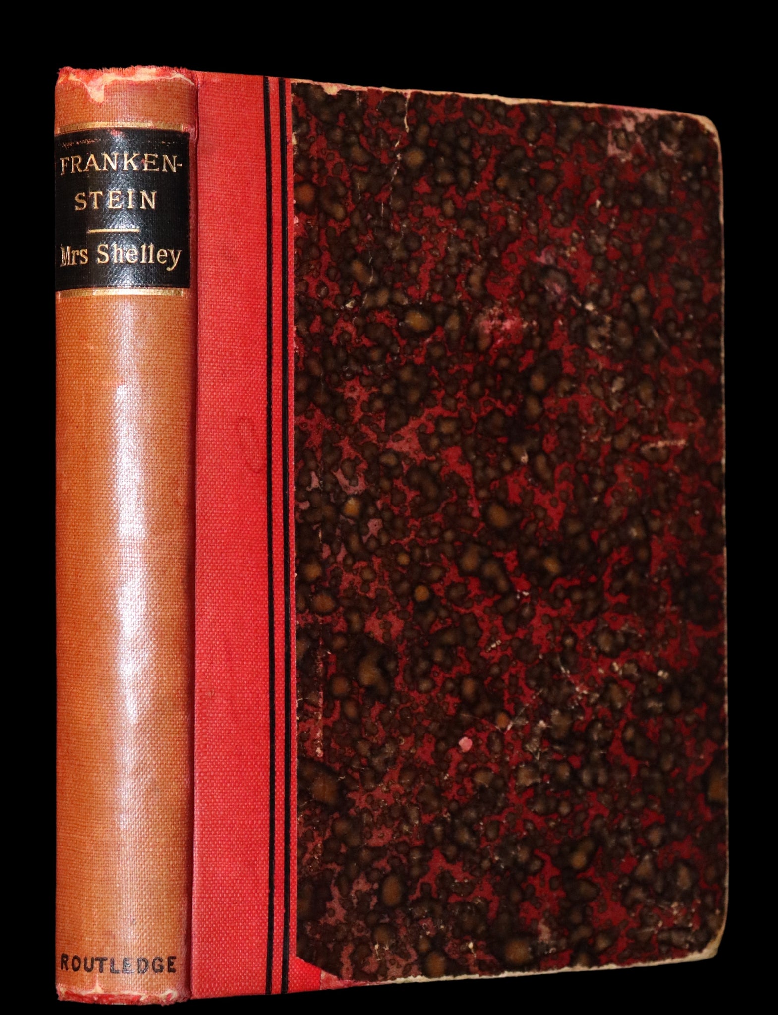 1891 Rare Victorian Book - FRANKENSTEIN or The Modern Prometheus by Mary Shelley.