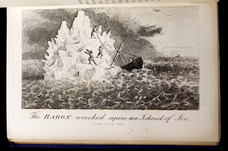 1877 Rare Book - The Travels and Surprising Adventures of Baron MUNCHAUSEN. Illustrated by Cruikshank.