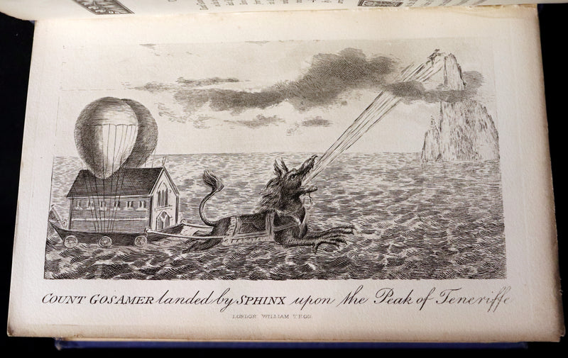 1877 Rare Book - The Travels and Surprising Adventures of Baron MUNCHAUSEN. Illustrated by Cruikshank.