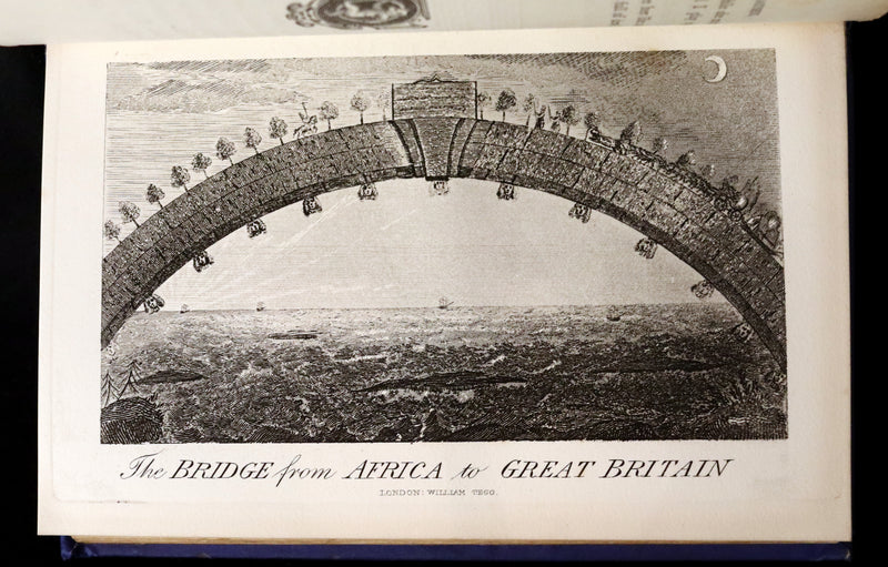 1877 Rare Book - The Travels and Surprising Adventures of Baron MUNCHAUSEN. Illustrated by Cruikshank.