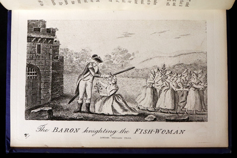 1877 Rare Book - The Travels and Surprising Adventures of Baron MUNCHAUSEN. Illustrated by Cruikshank.