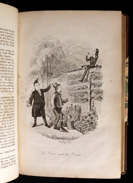 1849 Rare Sleepwalker Book - Sylvester Sound the SOMNAMBULIST by Henry Cockton. Illustrated.