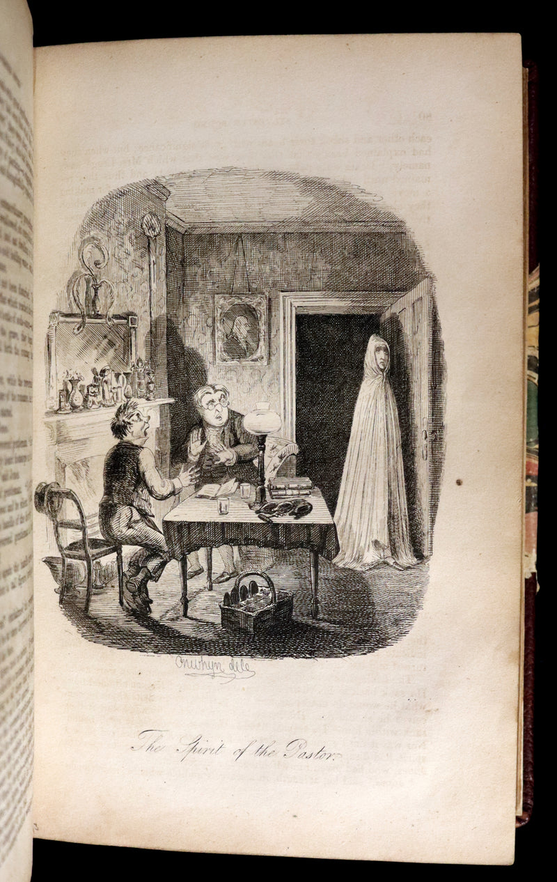 1849 Rare Sleepwalker Book - Sylvester Sound the SOMNAMBULIST by Henry Cockton. Illustrated.