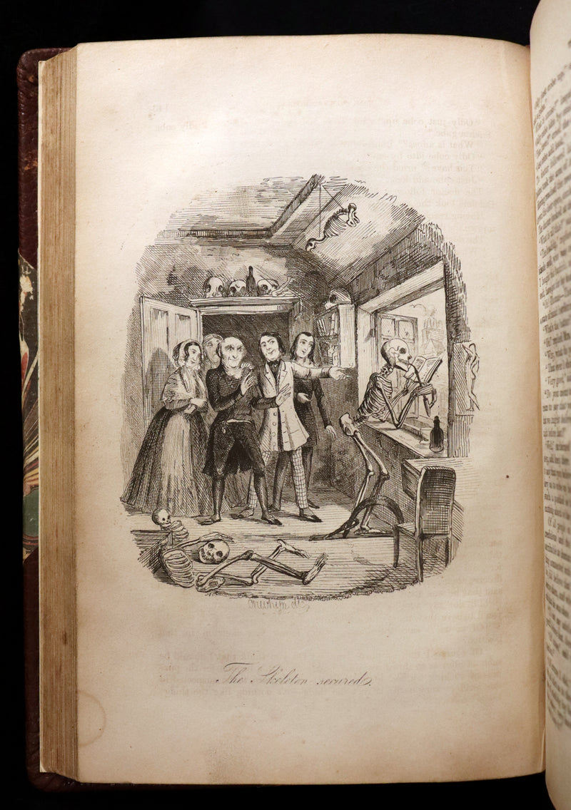 1849 Rare Sleepwalker Book - Sylvester Sound the SOMNAMBULIST by Henry Cockton. Illustrated.