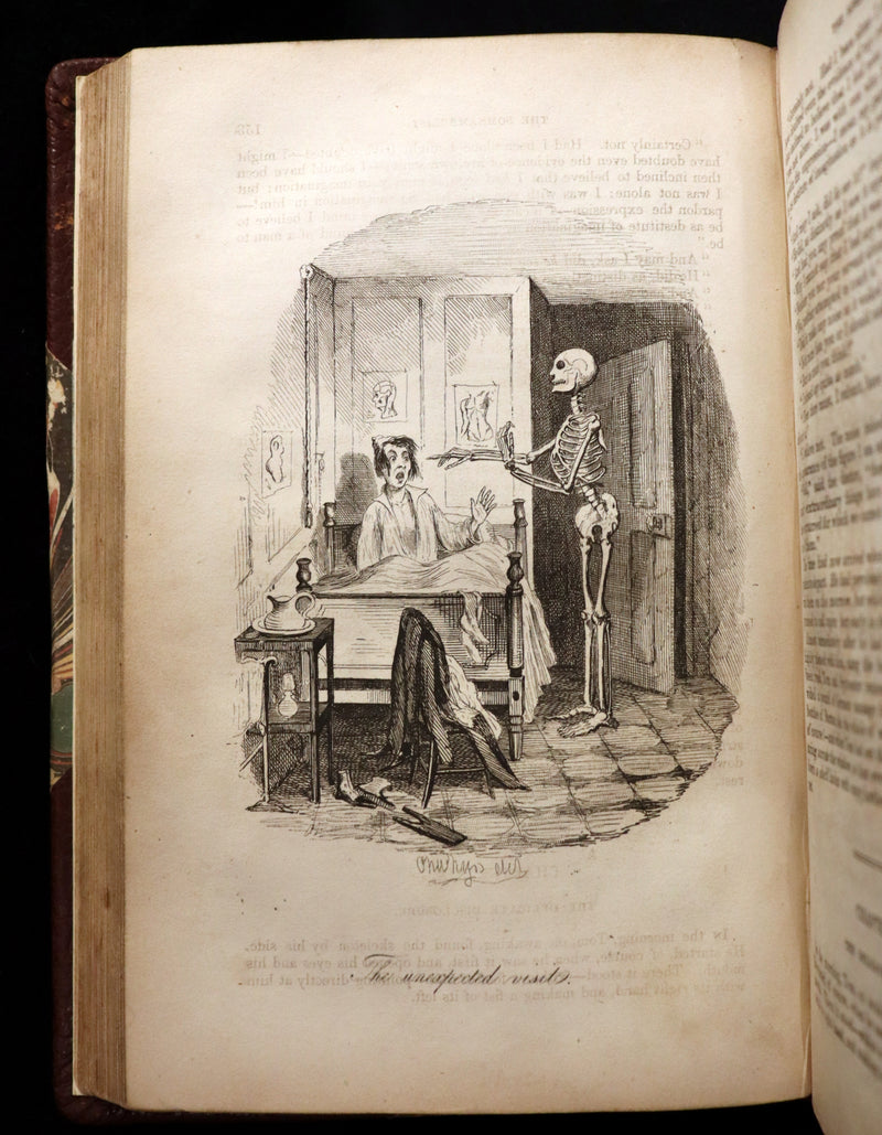 1849 Rare Sleepwalker Book - Sylvester Sound the SOMNAMBULIST by Henry Cockton. Illustrated.
