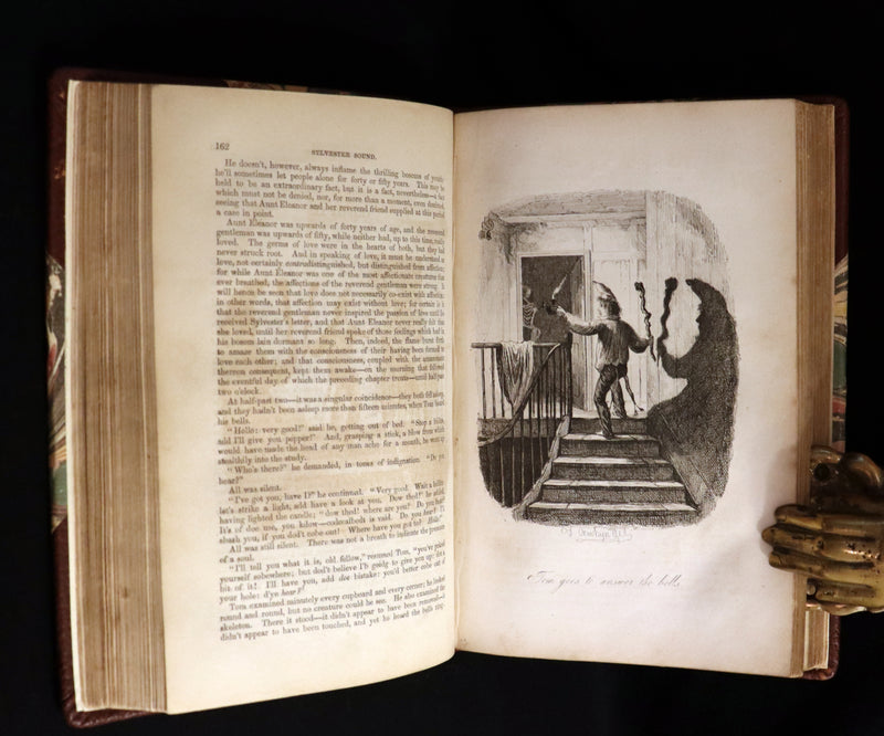 1849 Rare Sleepwalker Book - Sylvester Sound the SOMNAMBULIST by Henry Cockton. Illustrated.